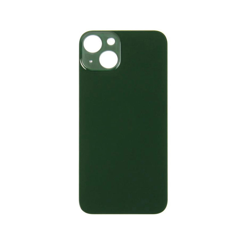 For Apple iPhone 13 Back Glass, Enlarged Camera Frame Green Compatible