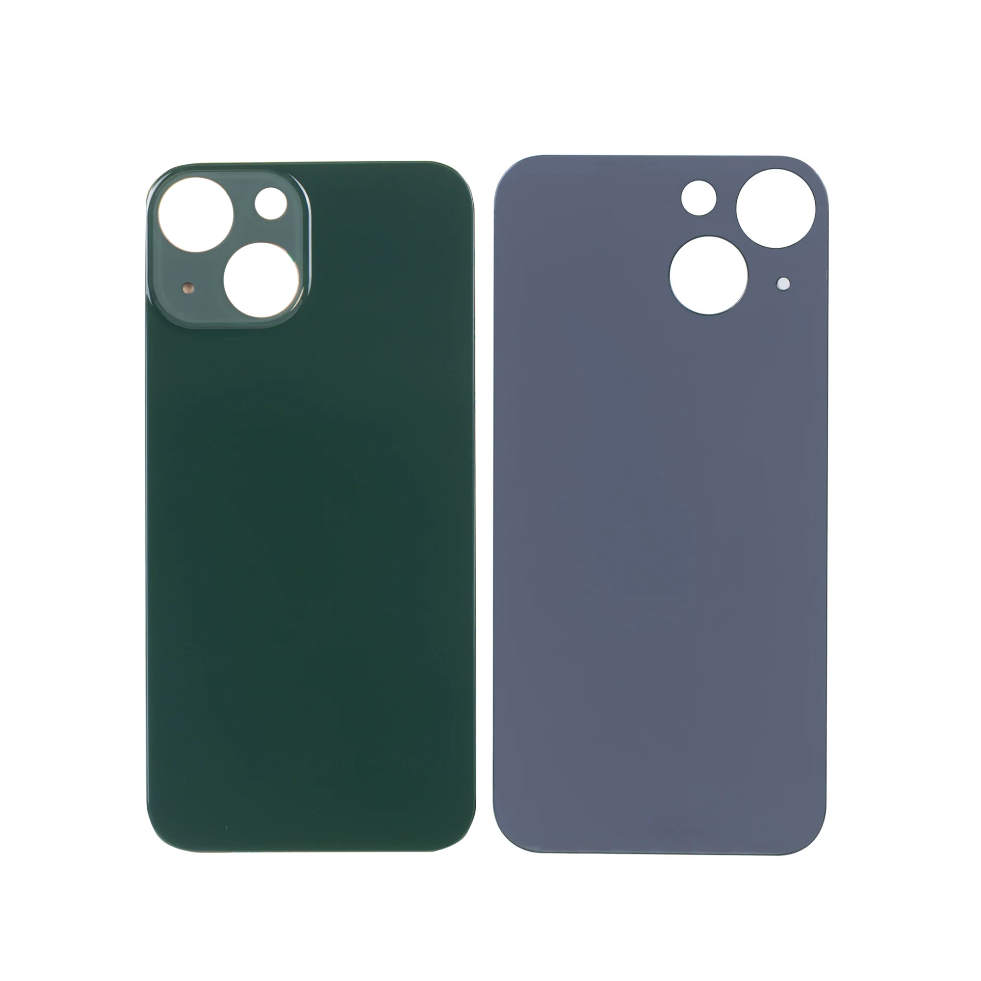 For Apple iPhone 13 Mini Back Glass, Enlarged Camera Frame Green Compatible