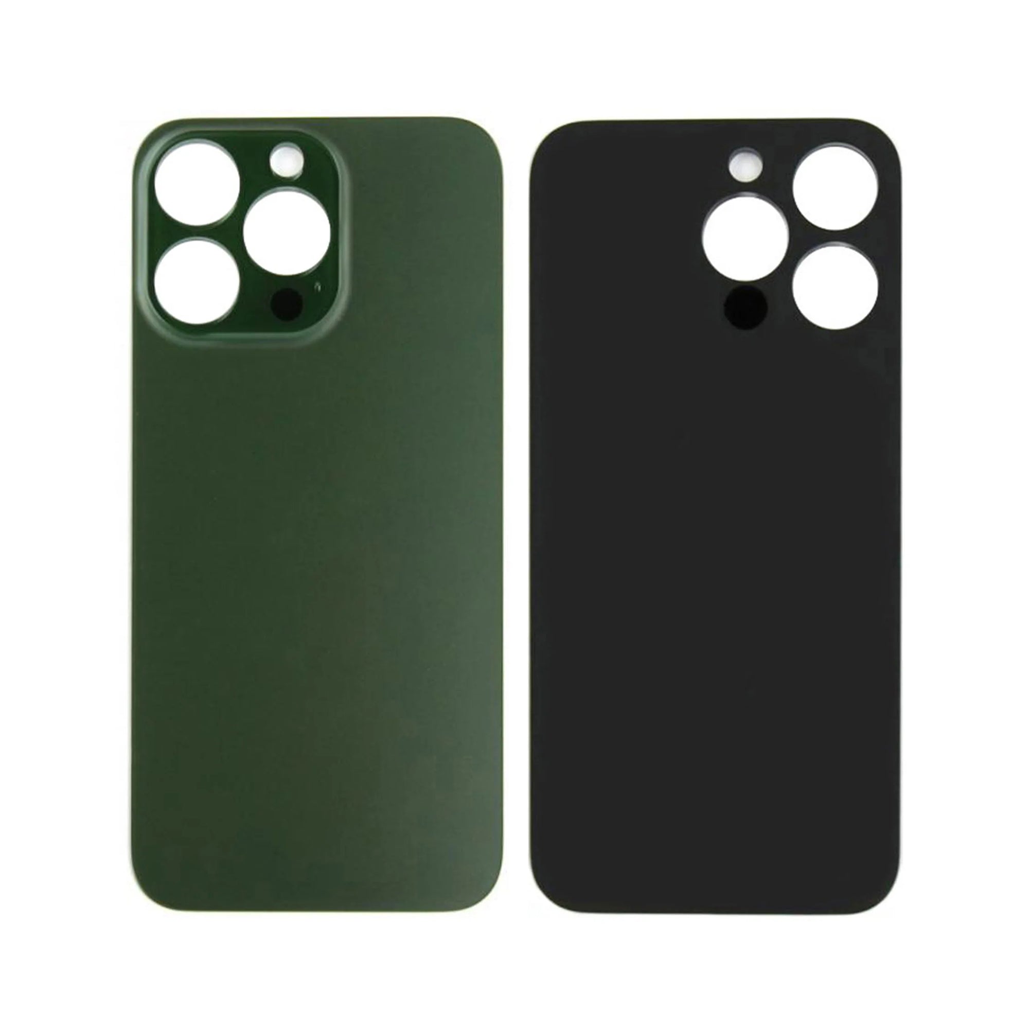 For Apple iPhone 13 Pro Back Glass, Enlarged Camera Frame Green Compatible