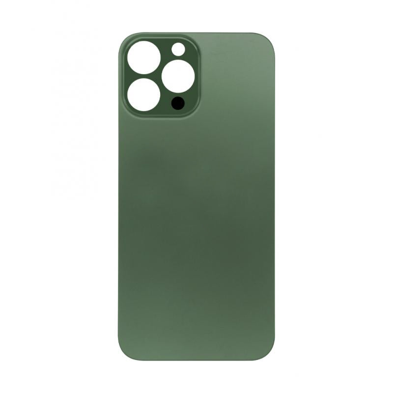 For Apple iPhone 13 Pro Max Back Glass, Enlarged Camera Frame Green Compatible