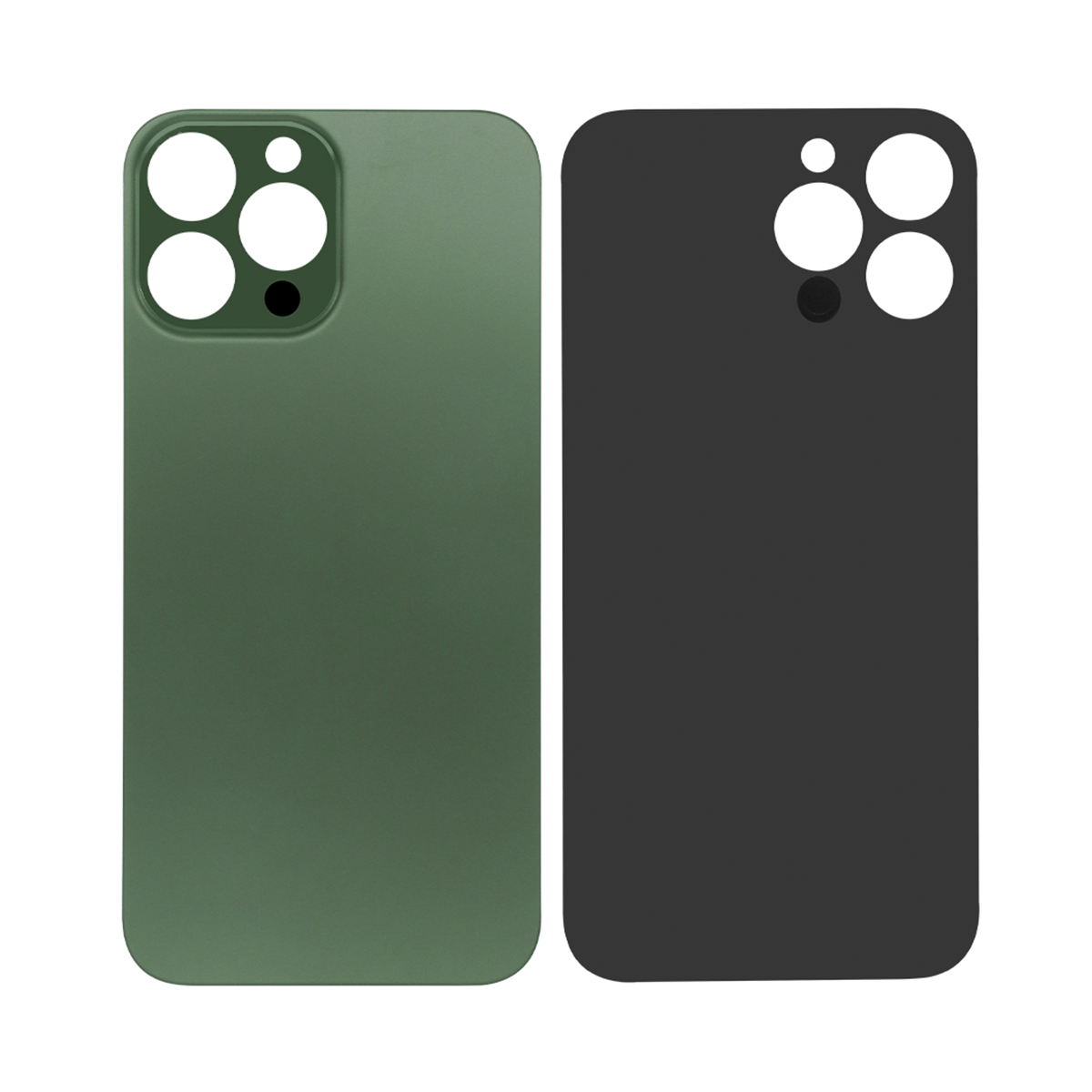 For Apple iPhone 13 Pro Max Back Glass, Enlarged Camera Frame Green Compatible