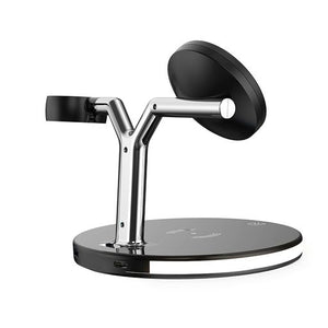 Rixus RXWC40 3 in 1 Wireless Charging Dock For Apple iPhone 12 Series