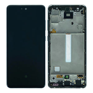 Samsung Galaxy A52 A525F, A52 5G A526B Display And Digitizer With Frame Awesome White Service Pack