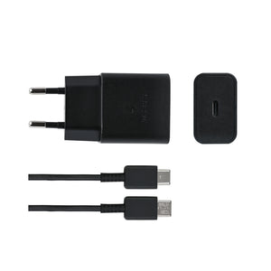 Samsung Fast Charger EP-T1510XBEGEU USB-C With Cable 100cm 15W Black Original Retail Box
