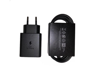 Samsung Charger EP-TA4510XB USB-C With USB-C Cable 45W Black Original Retail Box