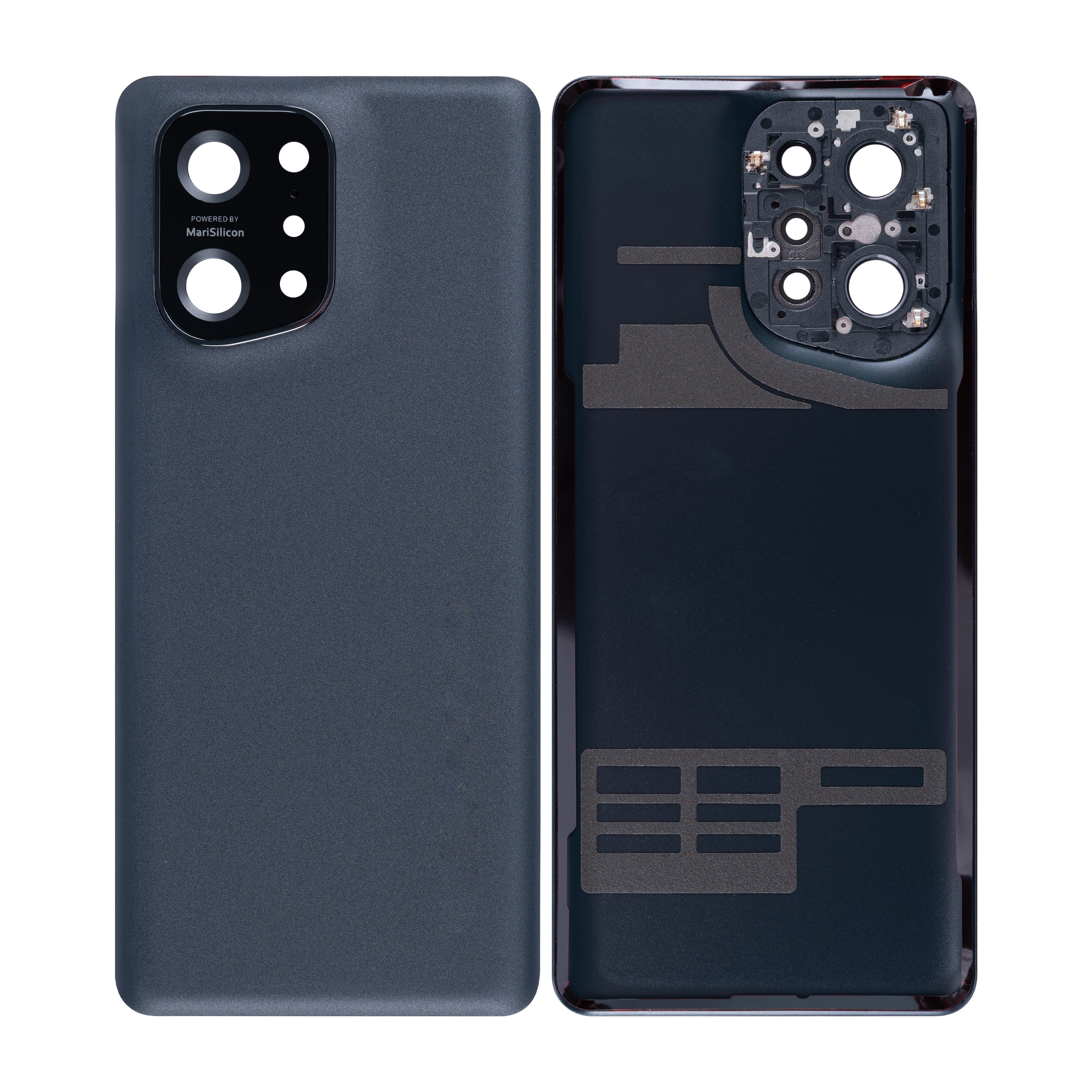 Oppo Find X5 Back Cover With Lens Black OEM
