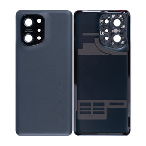 Oppo Find X5 Back Cover With Lens Black OEM