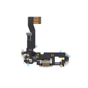 For Apple iPhone 12 Pro System Charging Flex Gold Pulled