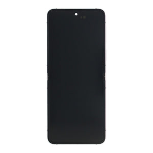 Samsung Galaxy Z Flip3 F711B Main Display And Digitizer With Frame Bespoke Silver Service Pack