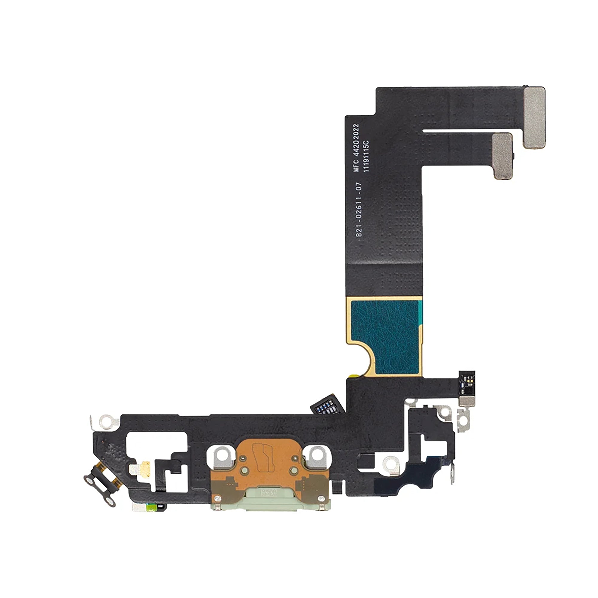 For Apple iPhone 12 Mini System Charging Flex Green Pulled