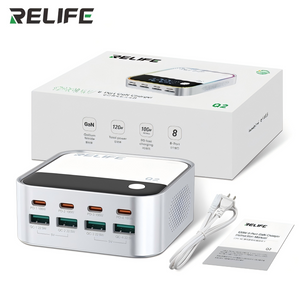 RELIFE Q2 8-Port GaN Charger 120W Grey