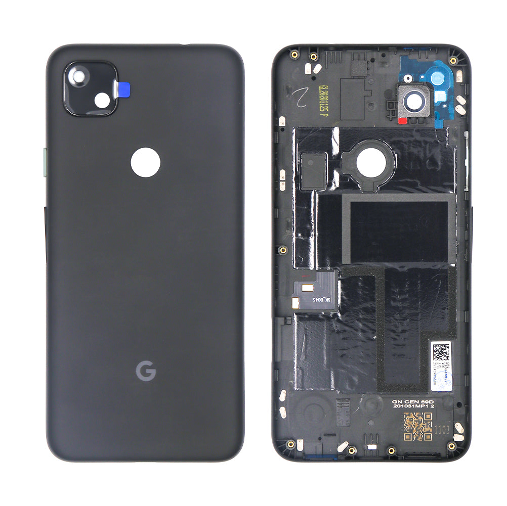 Google Pixel 4a G025J Back Cover Just Black With Lens