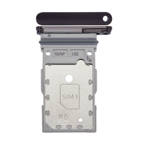 Samsung Galaxy S23 S911B, S23 Plus S916B Sim Card Holder Phantom Black OEM