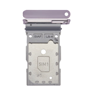 Samsung Galaxy S23 S911B, S23 Plus S916B Sim Card Holder Lavender OEM