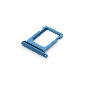For Apple iPhone 13 Mini Sim Holder Blue Pulled