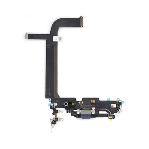For Apple iPhone 13 Pro Max System Charging Flex Sierra Blue Pulled