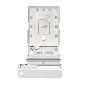 Samsung Galaxy S23 Ultra S918B Sim Card Holder Silver OEM