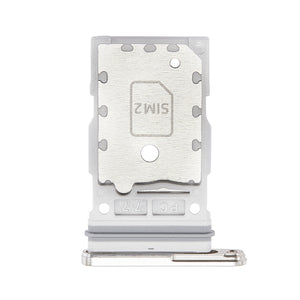 Samsung Galaxy S23 Ultra S918B Sim Card Holder Silver OEM
