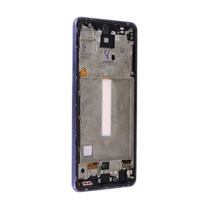 Samsung Galaxy A52 A525F, A52 5G A526B Display And Digitizer With Frame Awesome Violet Service Pack