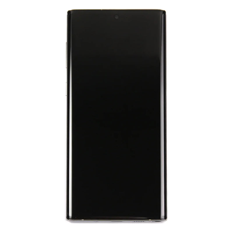 Samsung Galaxy Note 10 N970F Display And Digitizer With Frame Aura Glow Service Pack