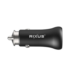 Rixus RXCC15 2-Port 20W USB-C Car Charger