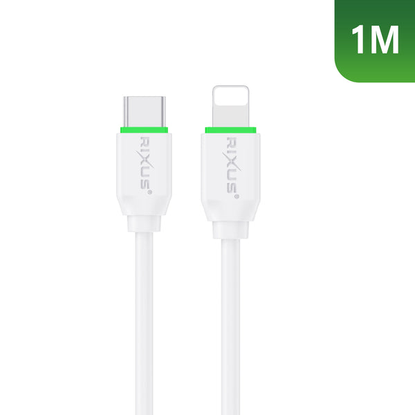 Rixus RX2022S Fast Cable Serie For USB-C to Lightning Connector (Counter Display)