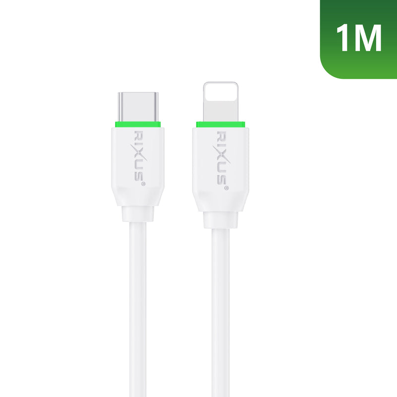 Rixus RX2022S Fast Cable Serie For USB-C to Lightning (Counter Display)