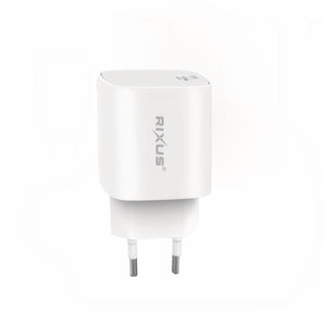 Rixus RX209 Adaptive Fast Charger USB-C 20W White