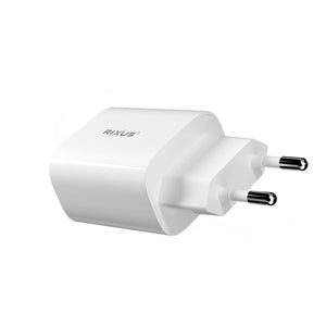 Rixus RX209 Adaptive Fast Charger USB-C 20W White