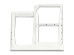 Samsung Galaxy A41 A415F Sim Card Holder Prism Crush Silver OEM