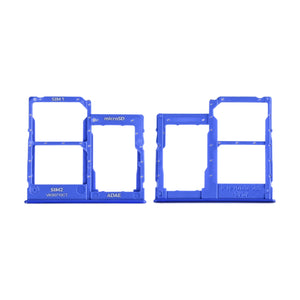 Samsung Galaxy A41 A415F Sim Card Holder Prism Crush Blue OEM