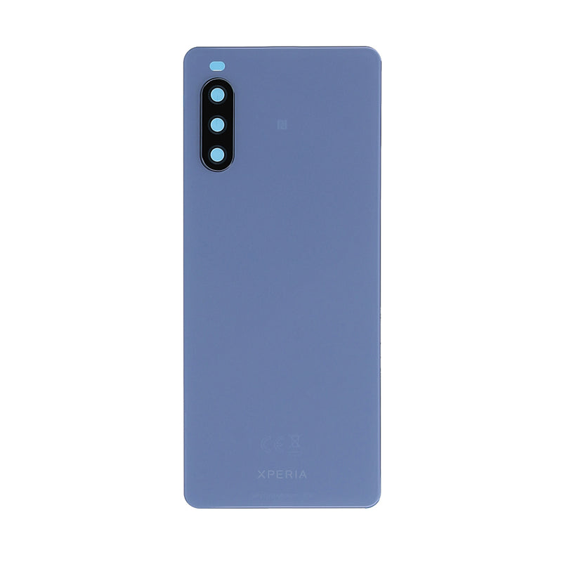 Sony Xperia10 III Back Cover With Lens Blue OEM