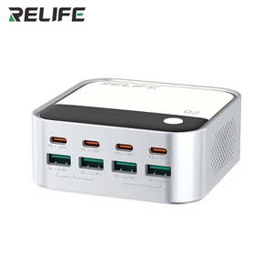 RELIFE Q2 8-Port GaN Charger 120W Grey