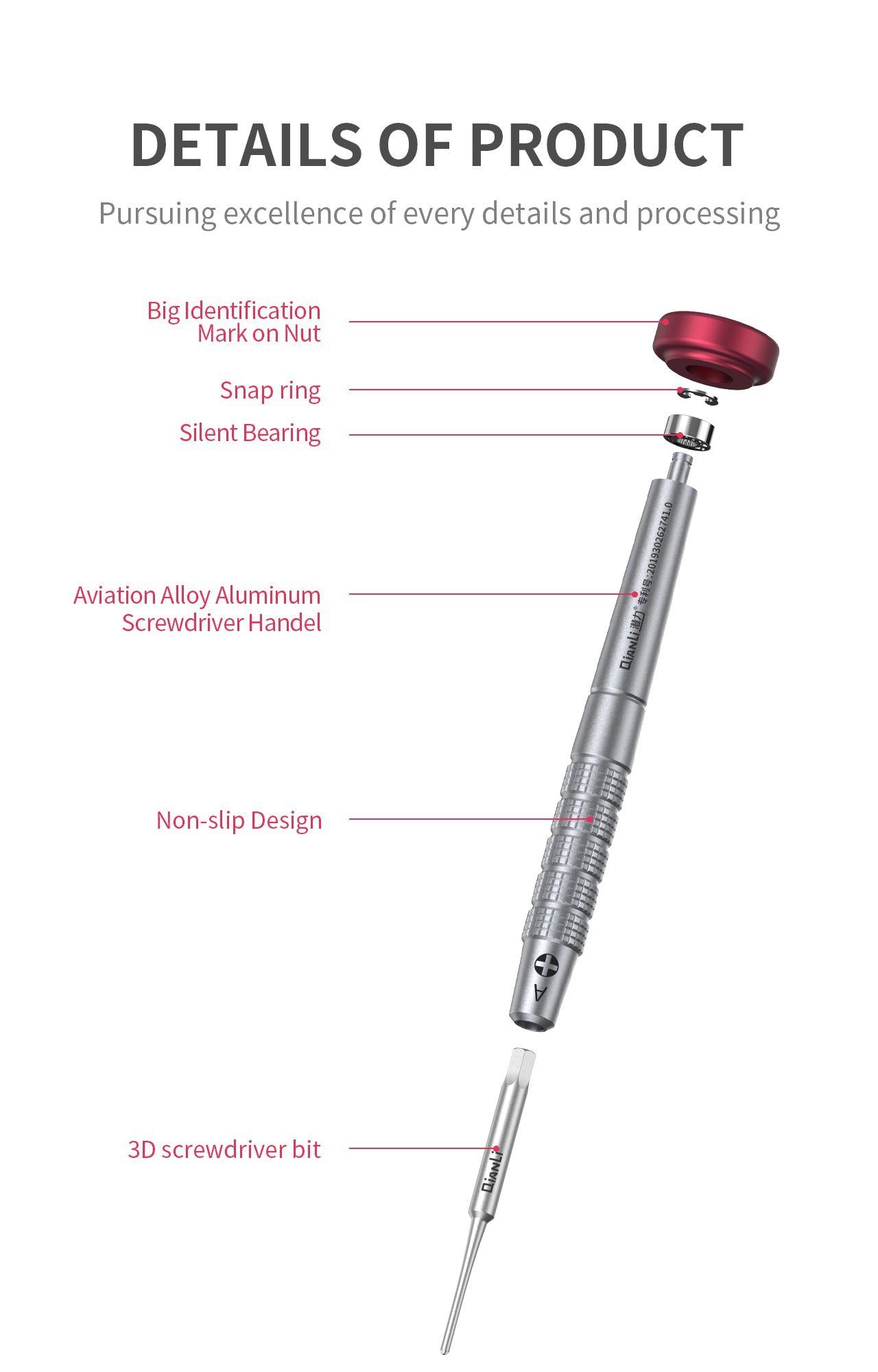 QIANLI iFlying 3D Screwdrivers kit