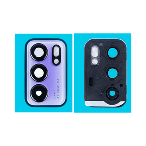 Oppo Reno 6 5G Camera Lens Cover With Frame Purple OEM