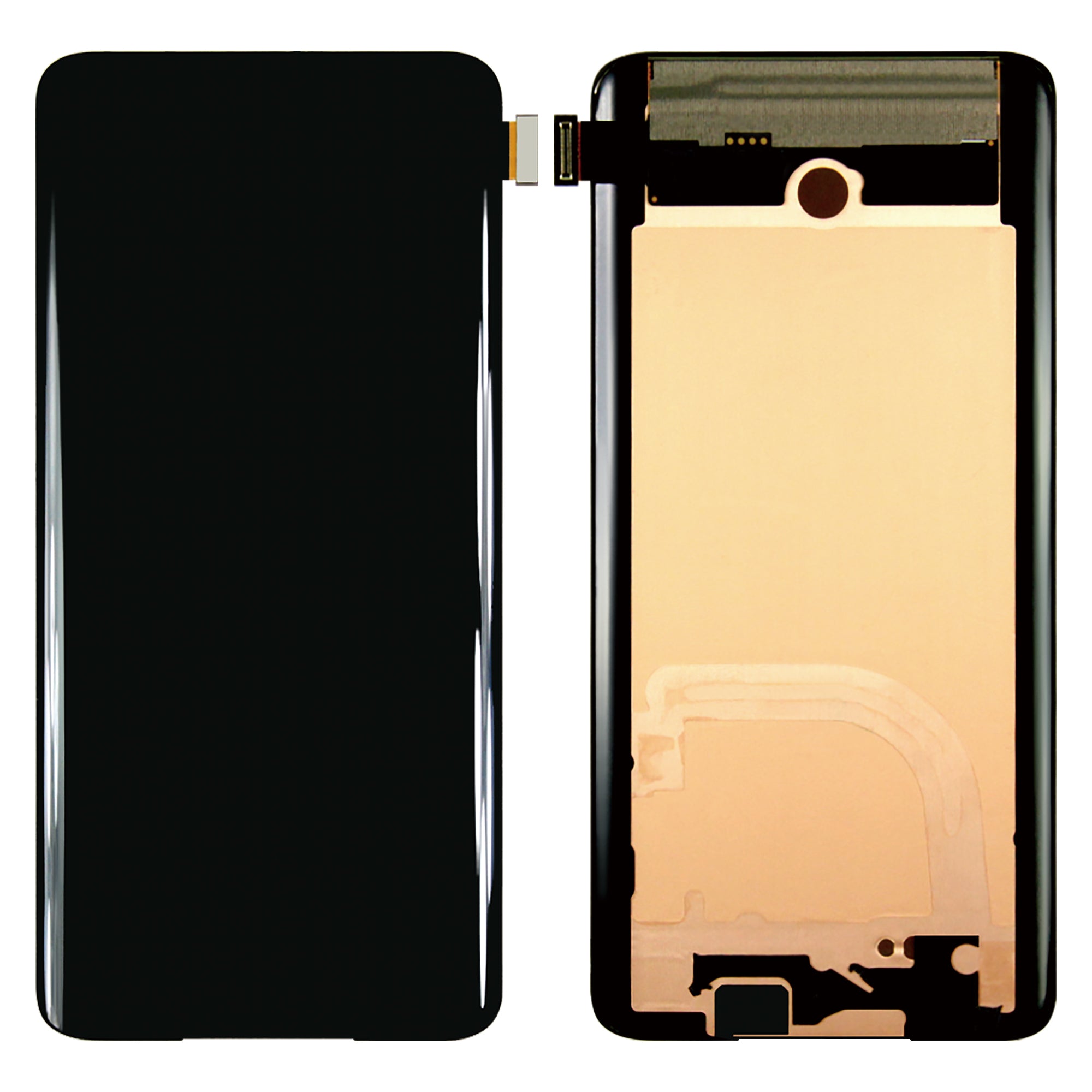 OnePlus 7 Pro, 7T Pro Display And Digitizer Without Frame Black Refurbished