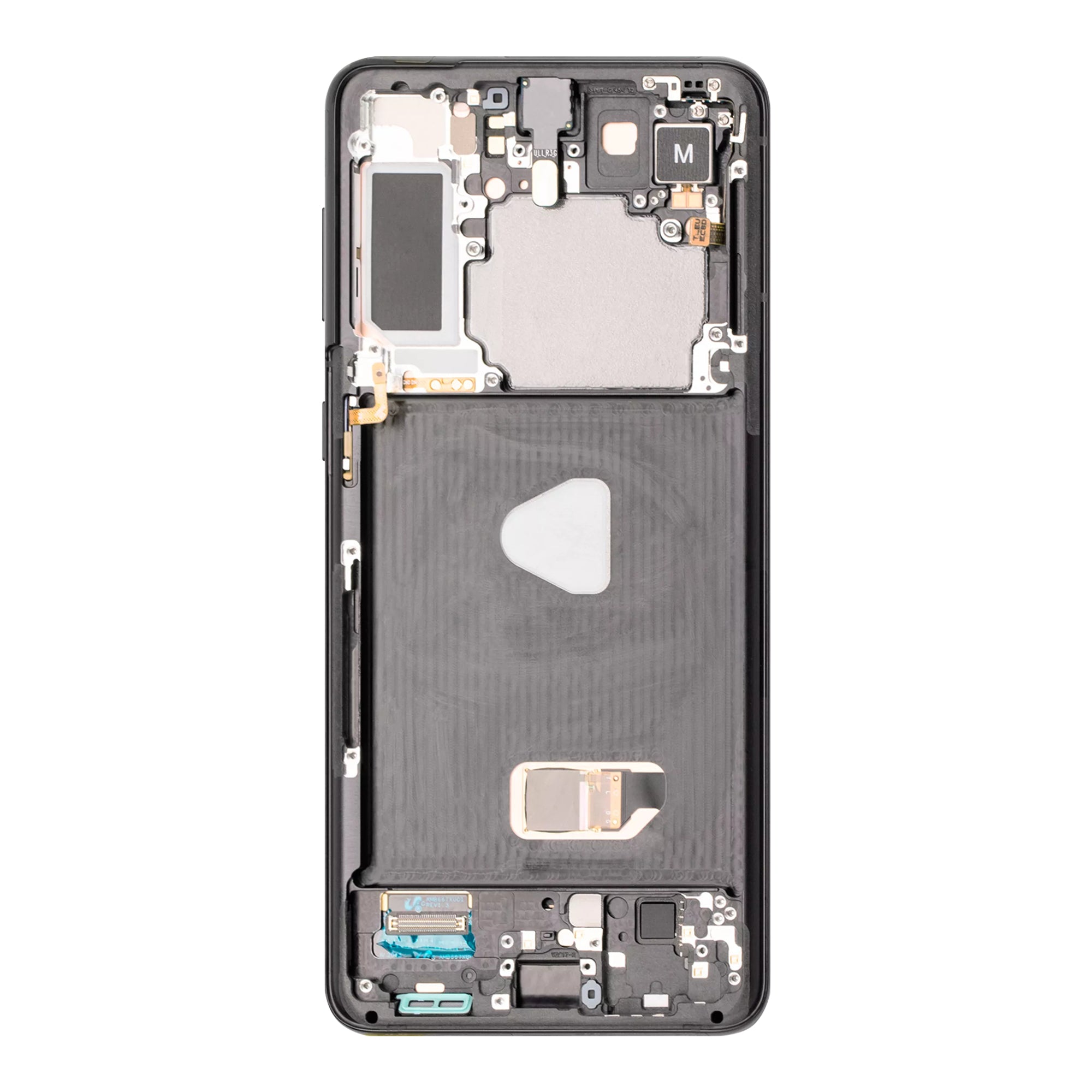 Samsung Galaxy S21 Plus 5G G996B Display And Digitizer With Frame Phantom Black Service Pack