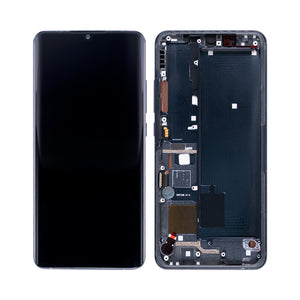 Xiaomi Mi Note 10, Mi Note 10 Pro, Mi Note 10 Lite Display And Digitizer With Frame Midnight Black OEM