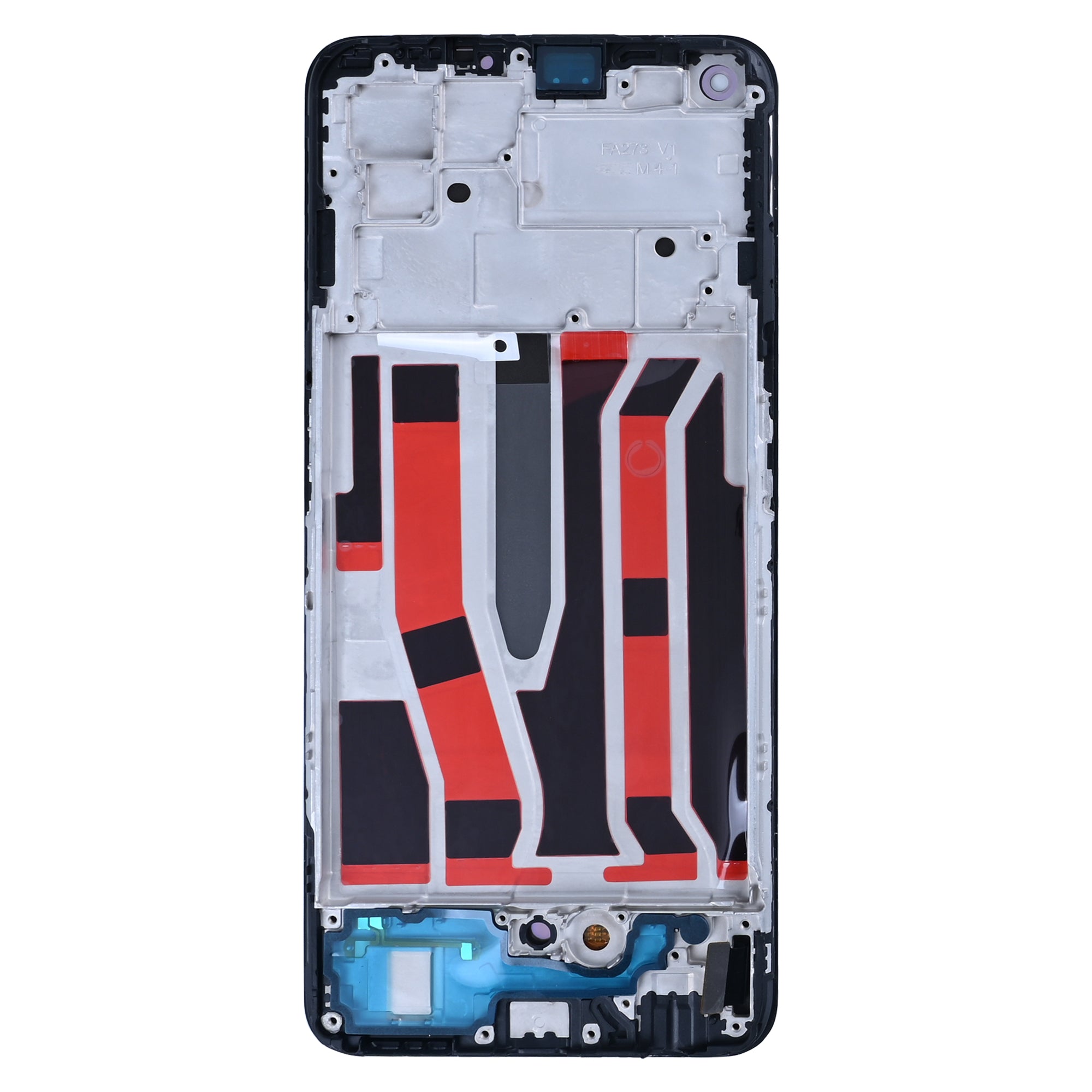 Oppo A94 5G CPH2211 Display And Digitizer With Frame Fluid Black OEM