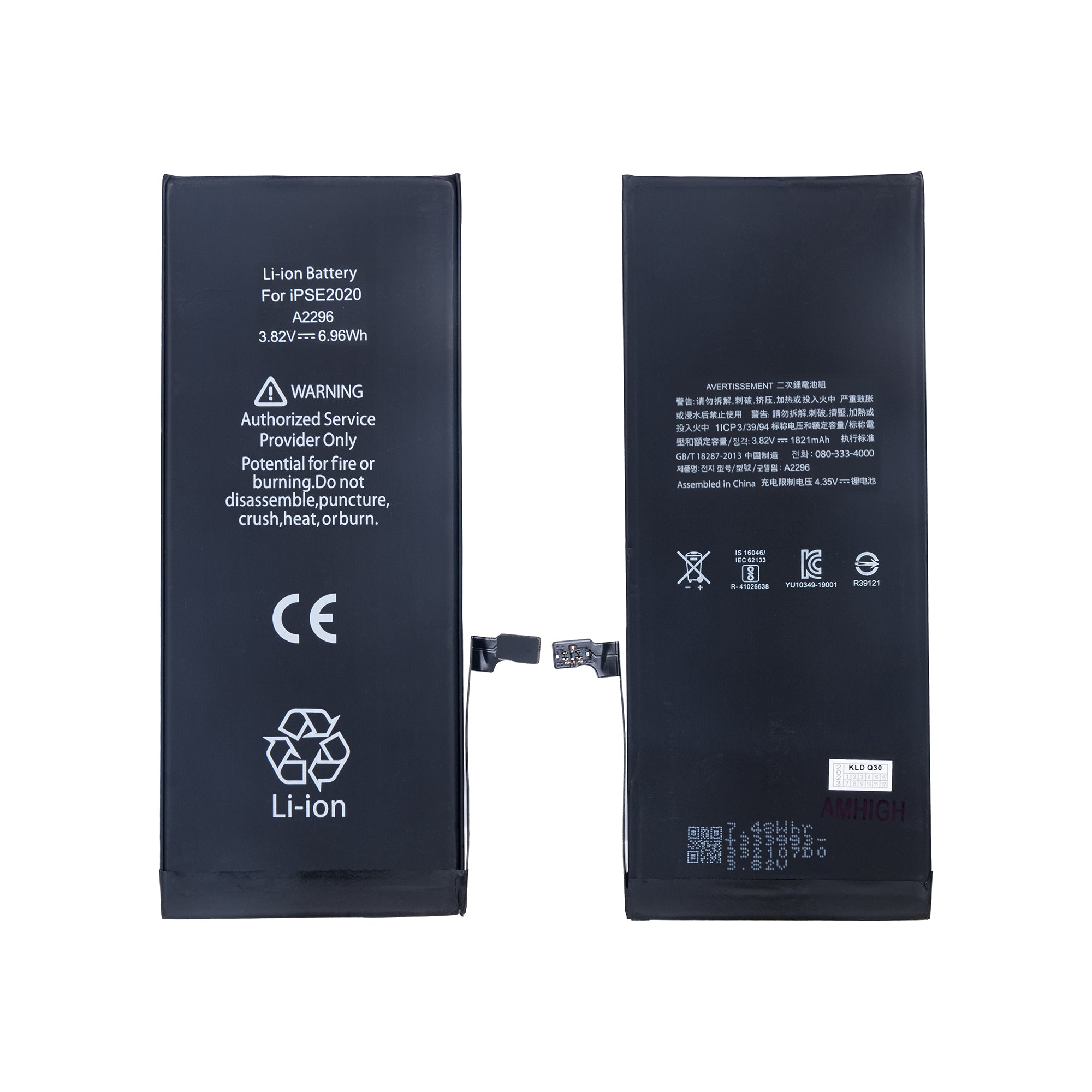 For Apple iPhone SE (2020) Battery With ZY-Chip OEM
