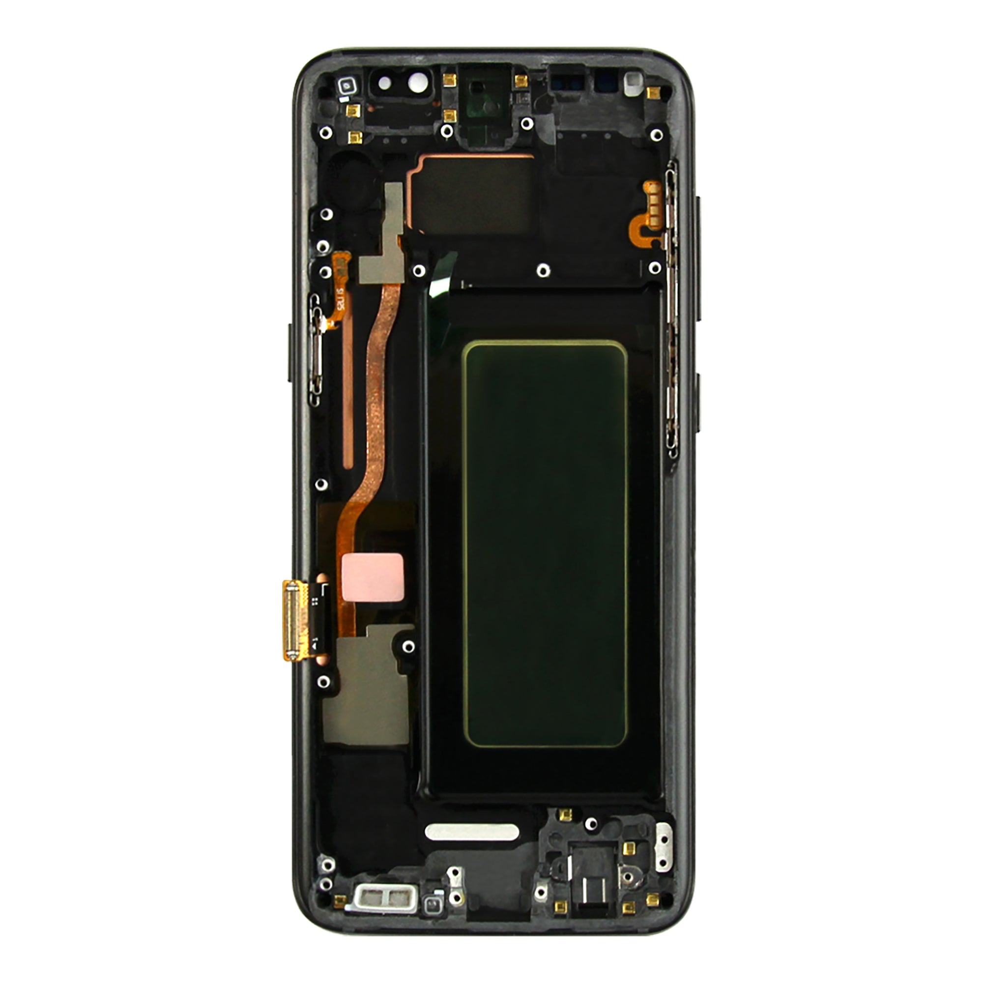 Samsung Galaxy S8 G950F Display And Digitizer Black With Frame (Ref)