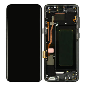 Samsung Galaxy S8 G950F Display And Digitizer Black With Frame (Ref)