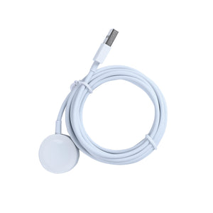 For Apple Watch Series Magnetic Charger To USB Cable 200cm White Bulk