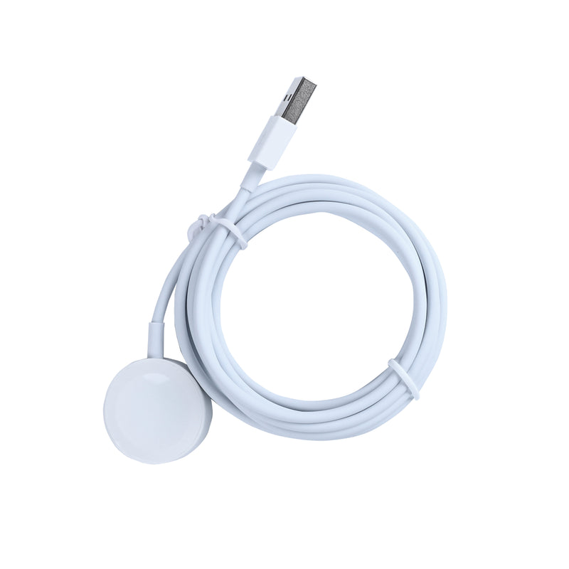For Apple Watch Series Magnetic Charger To USB Cable 200cm White Bulk