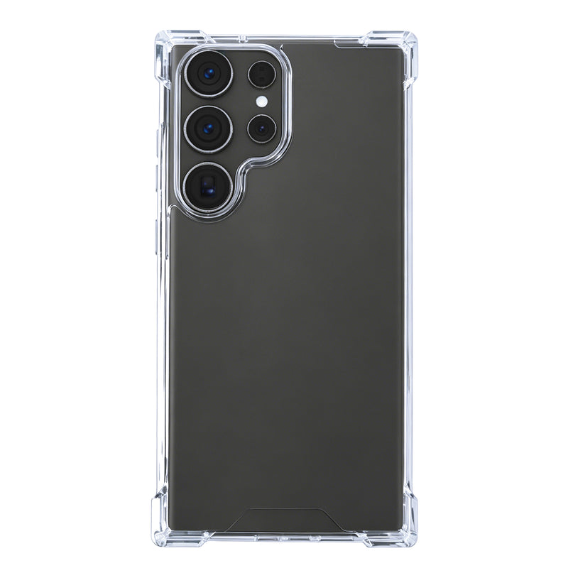 Rixus Anti-Burst Case For Samsung Galaxy S23 Ultra Transparent