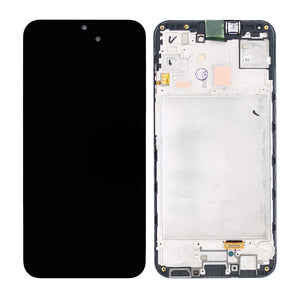 Samsung Galaxy A15 A155F, A15 5G A156B Display And Digitizer With Frame Black Service Pack