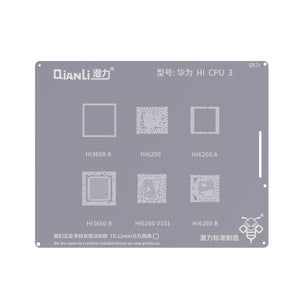 QIANLI Bumblebee Stencil QS21 For Huawei HI CPU 3