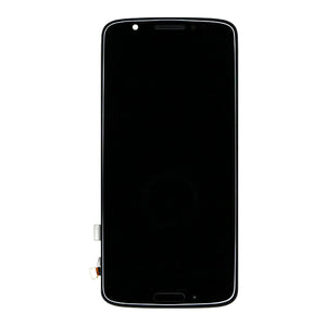 Motorola Moto G6 Display And Digitizer With Frame Black OEM