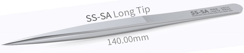 QIANLI MEGA-IDEA SS-SA Long Tip Tweezer