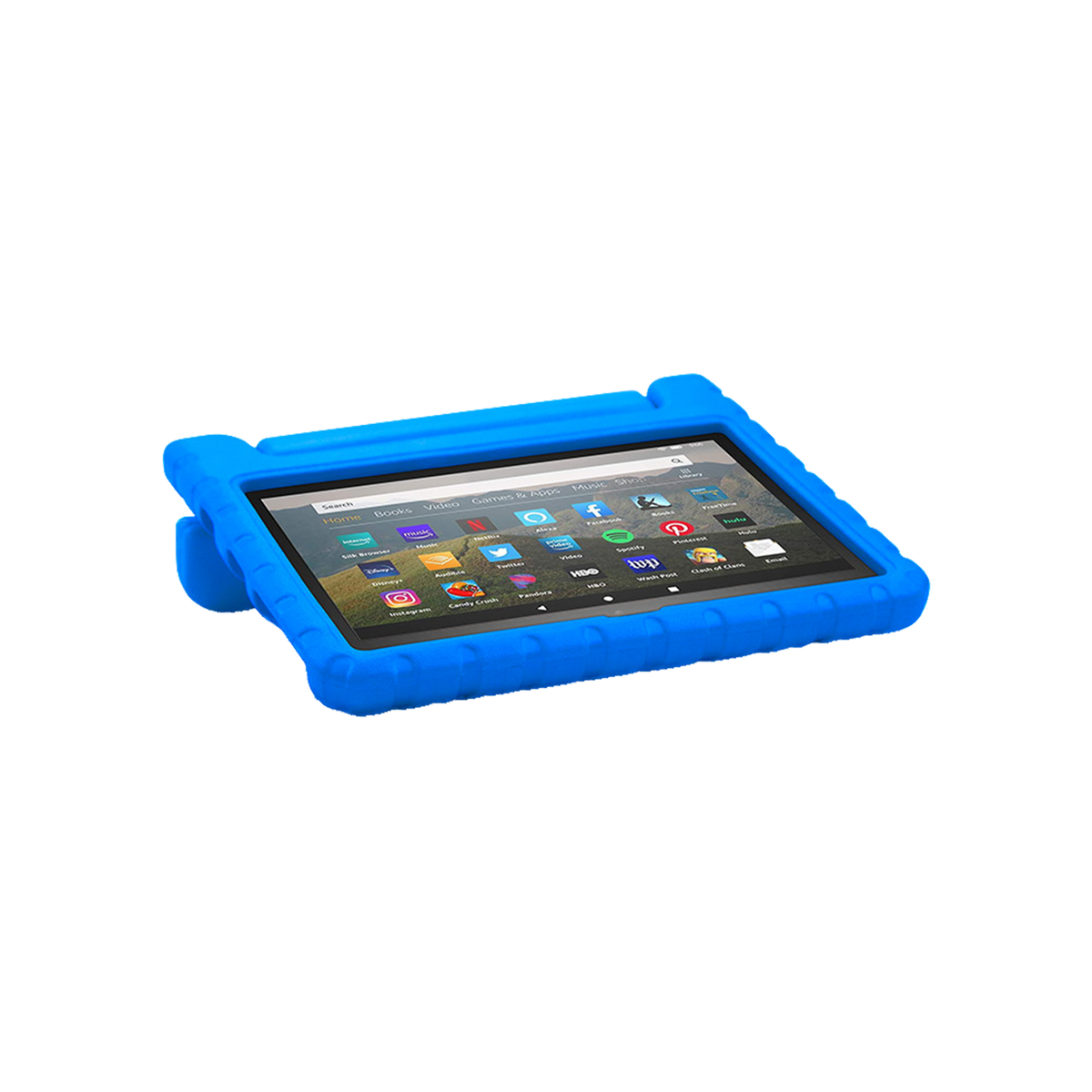 Rixus RXTC06 Tablet Kids Case For Apple iPad 10.2 inch (2021, 2019), iPad Air 3 10.5 inch (2019), iPad Pro 10.5 inch (2018) Blue